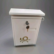 White Postbox Small (bw-pb5861w)