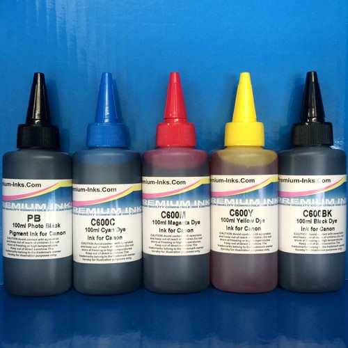 5x100ml pigment dye printer - 5x100ml,