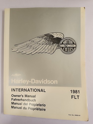 Harley davidson flt 1981 - flt,