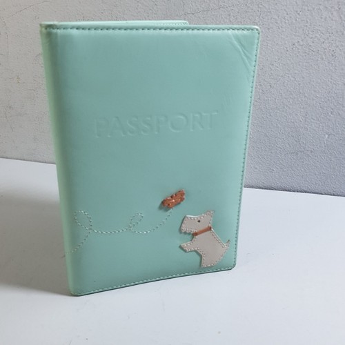 Radley aqua leather - leather, passport