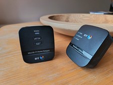 BT Broadband Extender 500 AV Powerline Adapters (Pair) Black, 500 MBPS