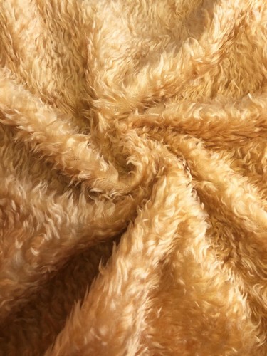 Curly teddy faux fur fabric - teddy,