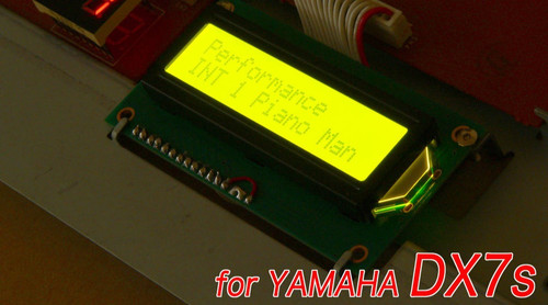 Yamaha dx7s yellow - dx7s, green