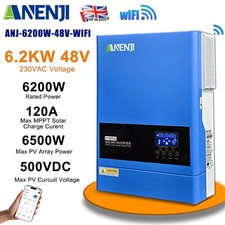 6200W 6.2KW 230V Hybrid Solar