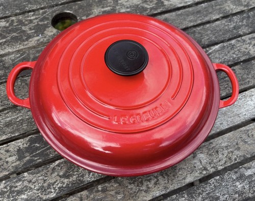 Creuset shallow casserole - le,