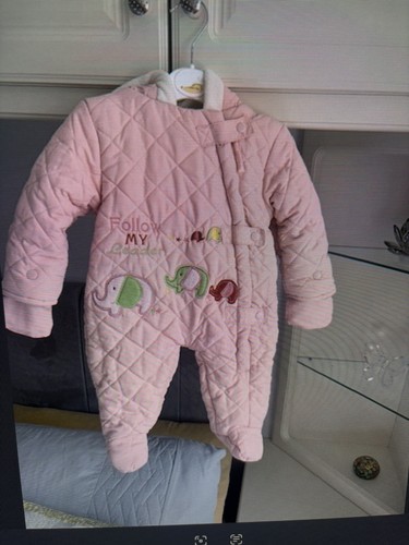 Baby girls pink all one - girls,