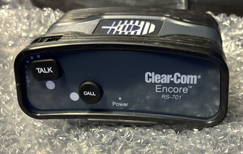Clear com 701 single - clear, rs-701
