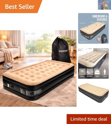 Waterproof single air - bed, with