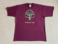 Vintage 90s Screen Stars TANGLE FOOT "Beer You Can't Walk Away From" T-Shirt XL