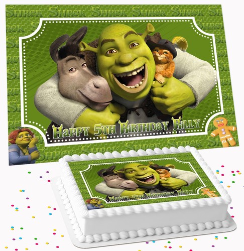 Shrek personalised birthday - shrek,