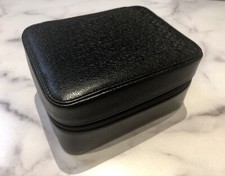 ASPREY London Black Leather