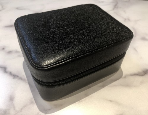 Asprey london black leather - asprey,