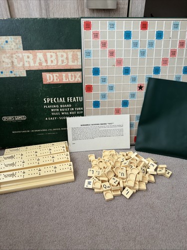 Scrabble luxe board game - board,