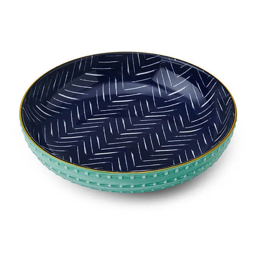 Bowl 21cm indigo - bowl,