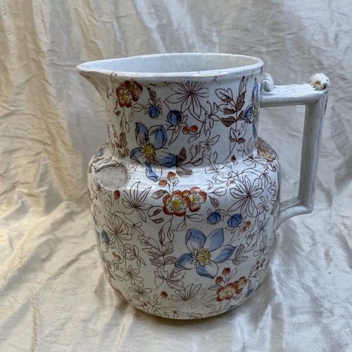 Vintage large white floral - white,