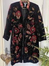 Indigo Moon Red/Gold Floral