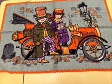 Vintage GJA Tea towel 1970’s