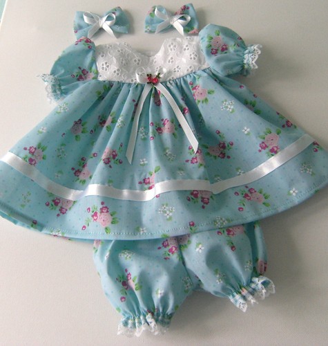 Blue floral dress - blue, &
