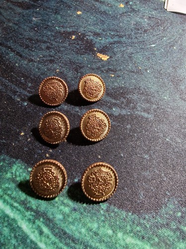 Military style coppery gold - 6, coppery/gold