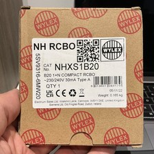 Wylex NHXS1B20 Miniature RCBO