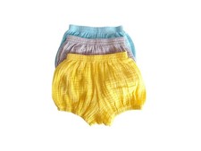 Baby Bloomers Pack 0-3m Newborn Shorts Nappy Diaper Cover gift newborn 