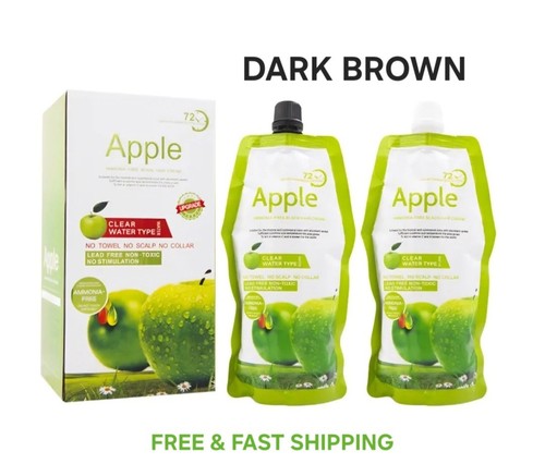 Apple hair colour dark - colour,