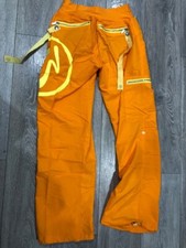 Womens Orange Zumba fitness cargo pants trousers dance workout SIZE 18 20 XXL