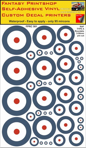 Raf roundels mixed pack - pack, vinyl