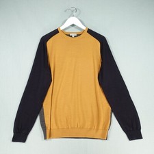COS Jumper Mens Medium Yellow