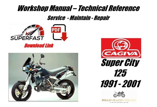 Cagiva super city 125 - 125, service