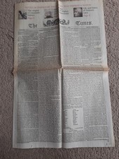 The Times November 7th 1805