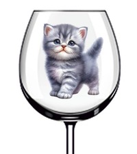 12x Baby Kitten Cat Vinyl