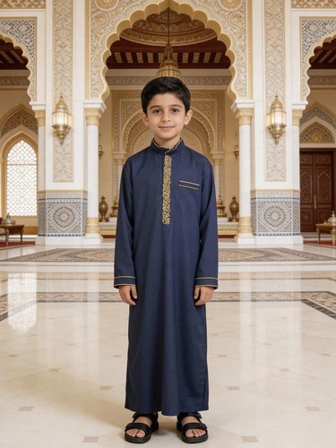 New boy designer thobe - new,