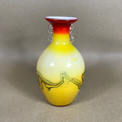 Vintage handmade yellow art - vintage,