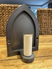 David Hunt Lighting Lindisfarne Wall Light Pewter