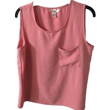 Just Be Pink Sleeveless Blouse