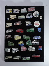 Job Lot x35 Vintage Enamel Bus