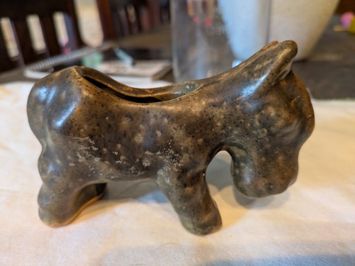 Meaders pottery donkey mule - meaders, pottery?