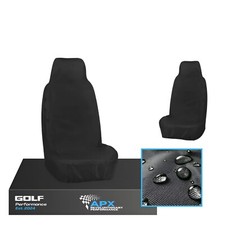 FOR VW GOLF MK7 GTi TDi - HEAVY DUTY WATERPROOF BLACK SINGLE CAR VAN SEAT COVER