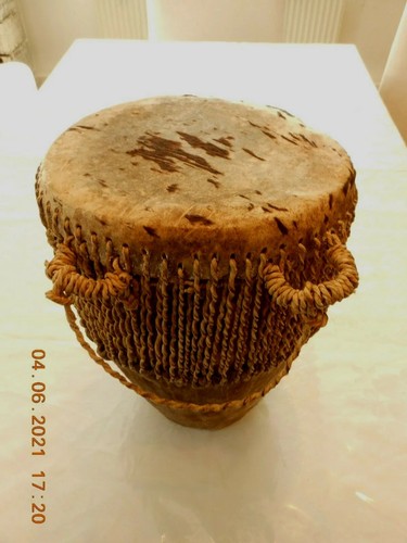 Rare hand made - hand, drum