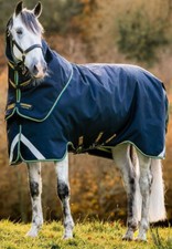 Horseware Rambo Duo Force 2.0 Turnout Rug 100g Outer with Hood 100g & 300g Liner