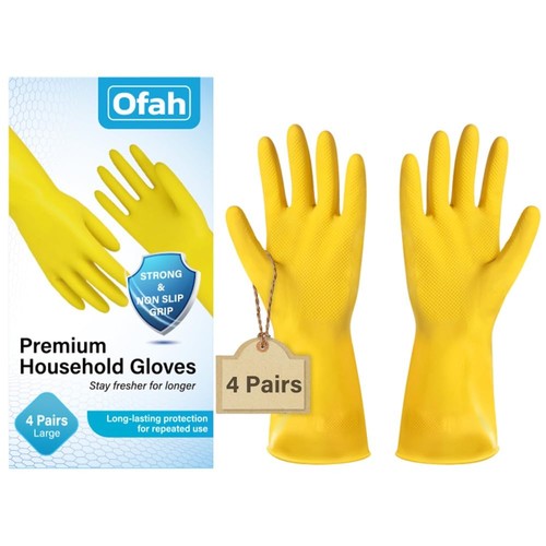 Household gloves pairs - gloves, 4