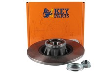 2x Brake Discs Pair Solid fits