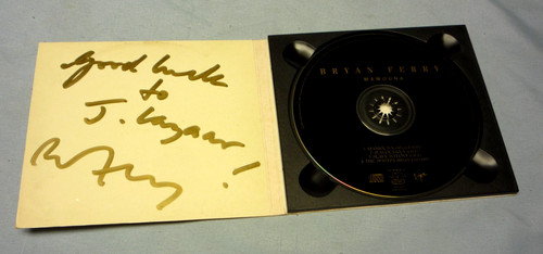 Bryan ferry mamouna signed - bryan,