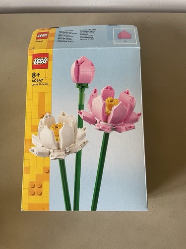 Lego botanicals lotus flowers - lego,