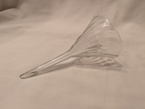 Antique glass funnel - antique,