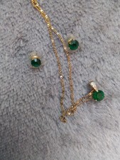 Swarovski Pendant And Earrings