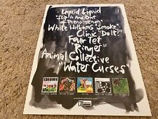 VBK23 ADVERT 11X8 DOMINO RECORDS. LIQUID LIQUID. SMOKE. CLINIC. FOUR TET