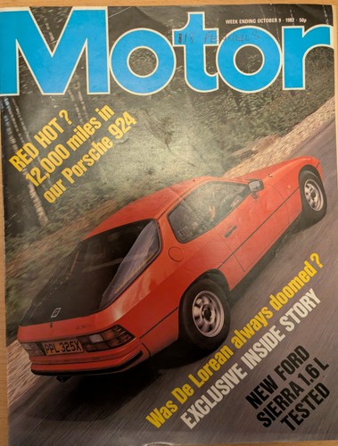 Motor magazine 82 porsche - motor,