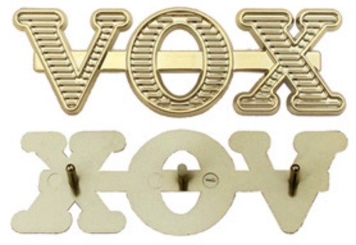 Large genuine vox - logo, (ac30